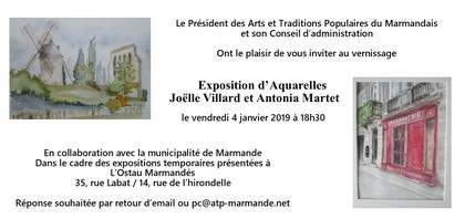 carton invitation aquarelle