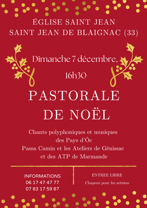 AFFICHE ST JEAN DE BLAIGNAC