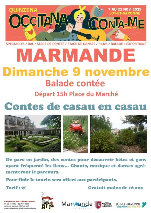 Affiche rando Marmande site atp